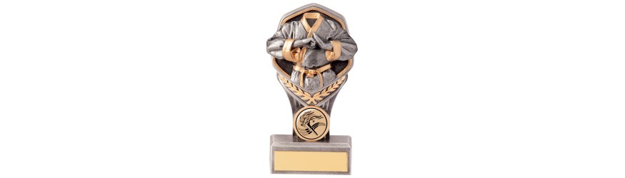 FALCON MARTIAL ARTS TROPHY - 4 SIZES - 14CM - 24CM FALCON MARTIAL ARTS TROPHY - 4 SIZES - 14CM - 24CM